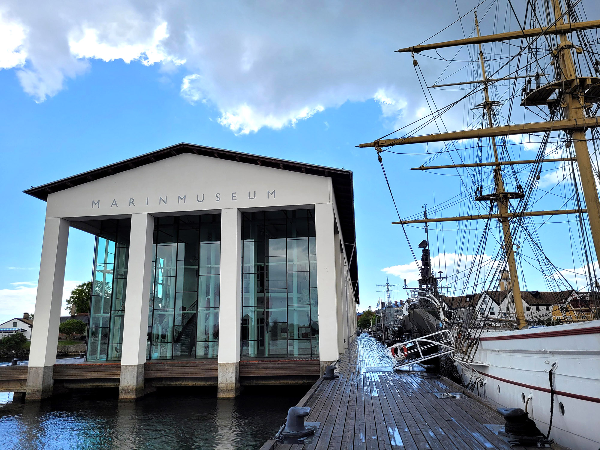 Karlskrona, muzeum morskie, z kapitan Jacek Mirczak, Fajnerejsy.pl
